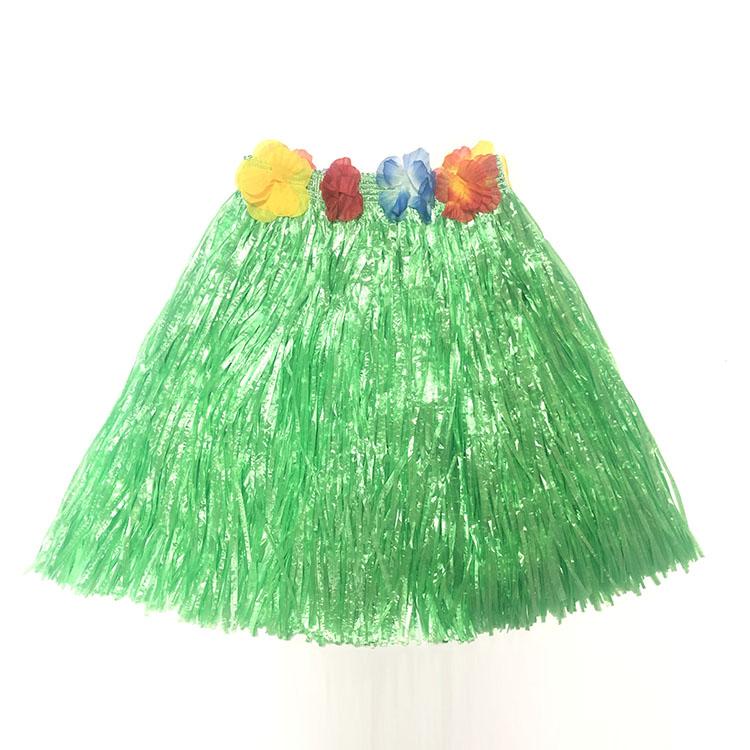 60cm Hawaiian Hula Raffia Grass Skirt Fancy Dress Party Hen Night Beach New