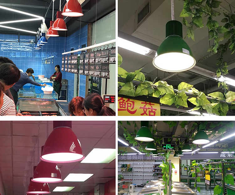 Shopping Mall Fresh Food lighting Low Bay 20w 30w 40w Led supermarket light