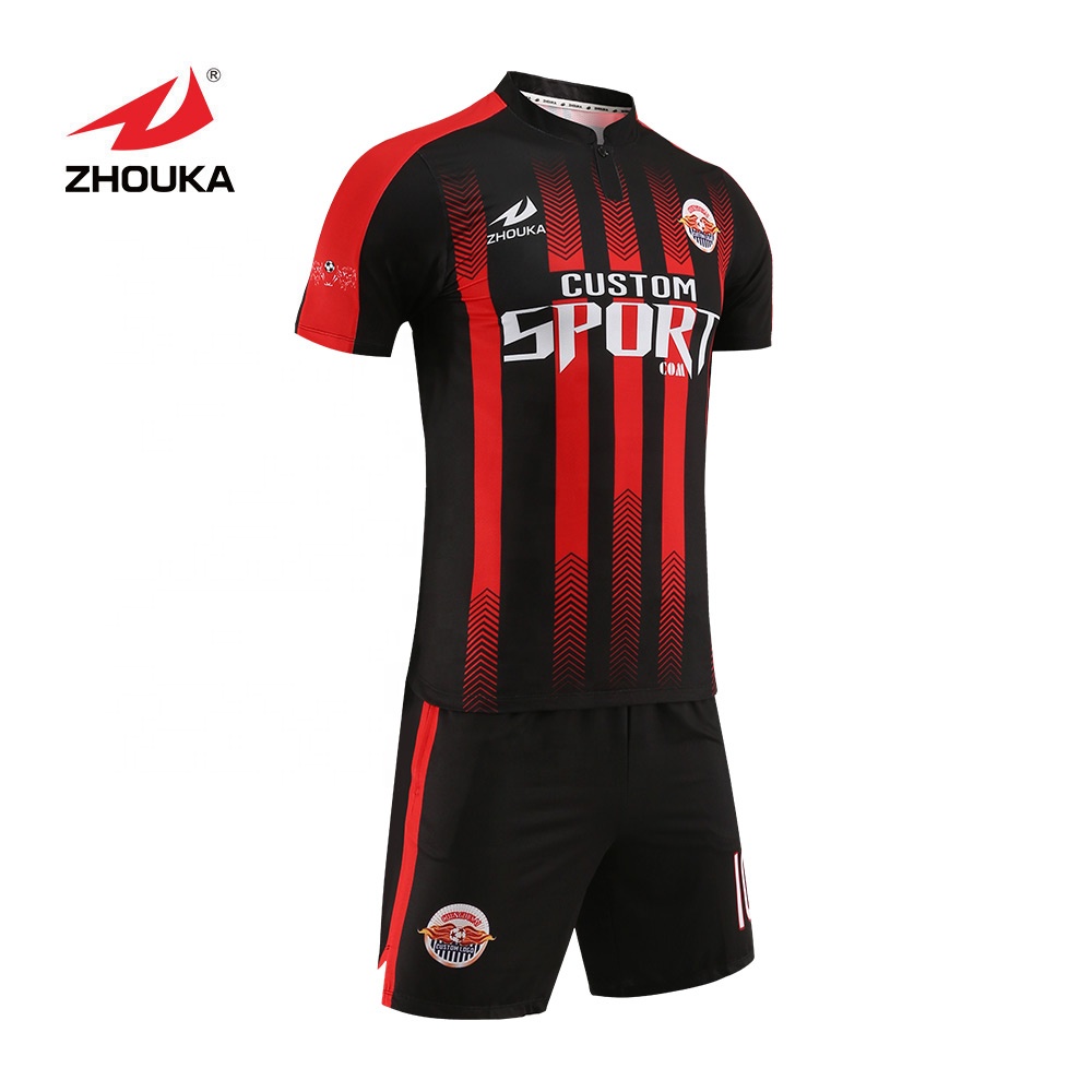 Black Football Kit