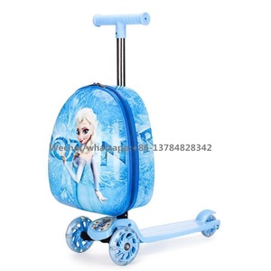 unicorn scooter suitcase