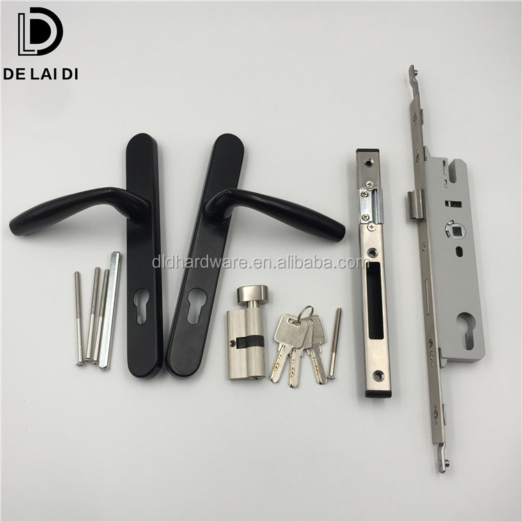 Upvc casement sliding doors handle main aluminium door stainless steel lock zinc house door lock