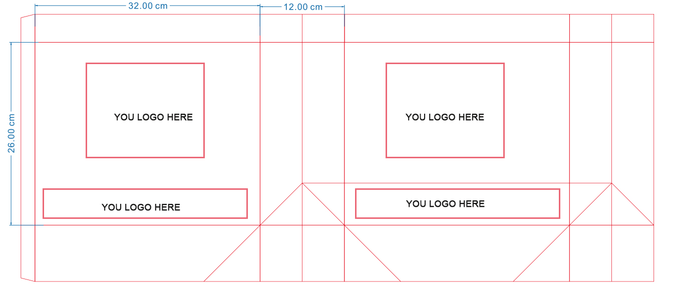 Custom Printed Your Own Logo Gift Shopping  Packaging Bag Food Kraft Paper Bags with handle