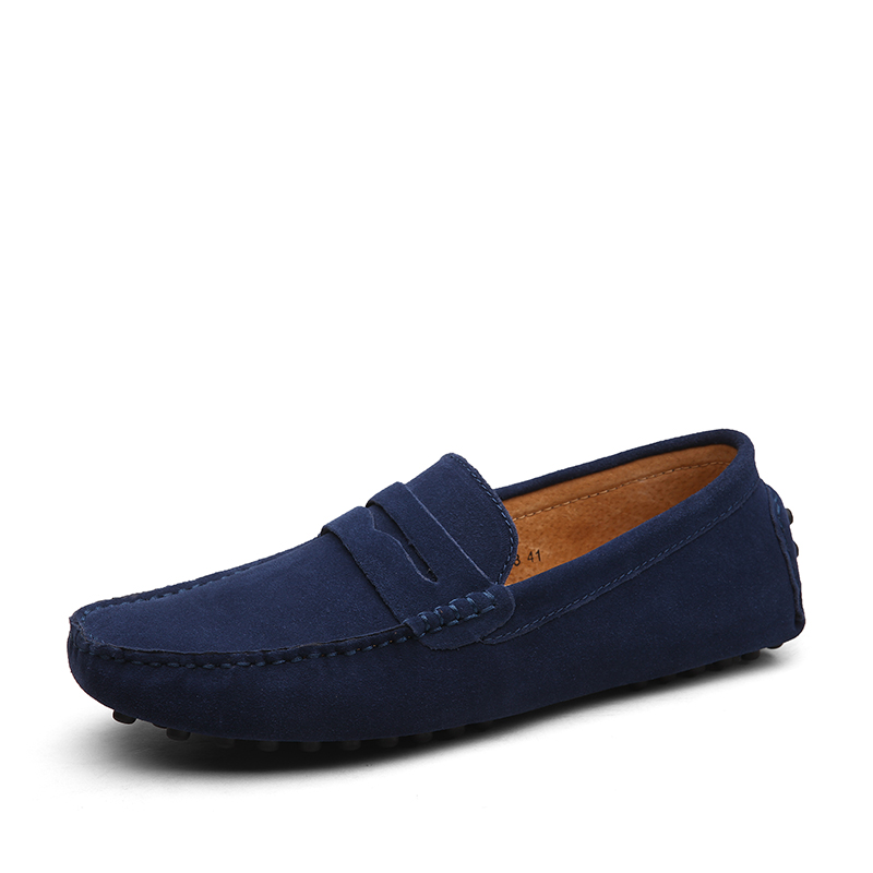 L-RUN Boys Girls Leather Loafer Shoes Durable for Preschool//Newly Walking