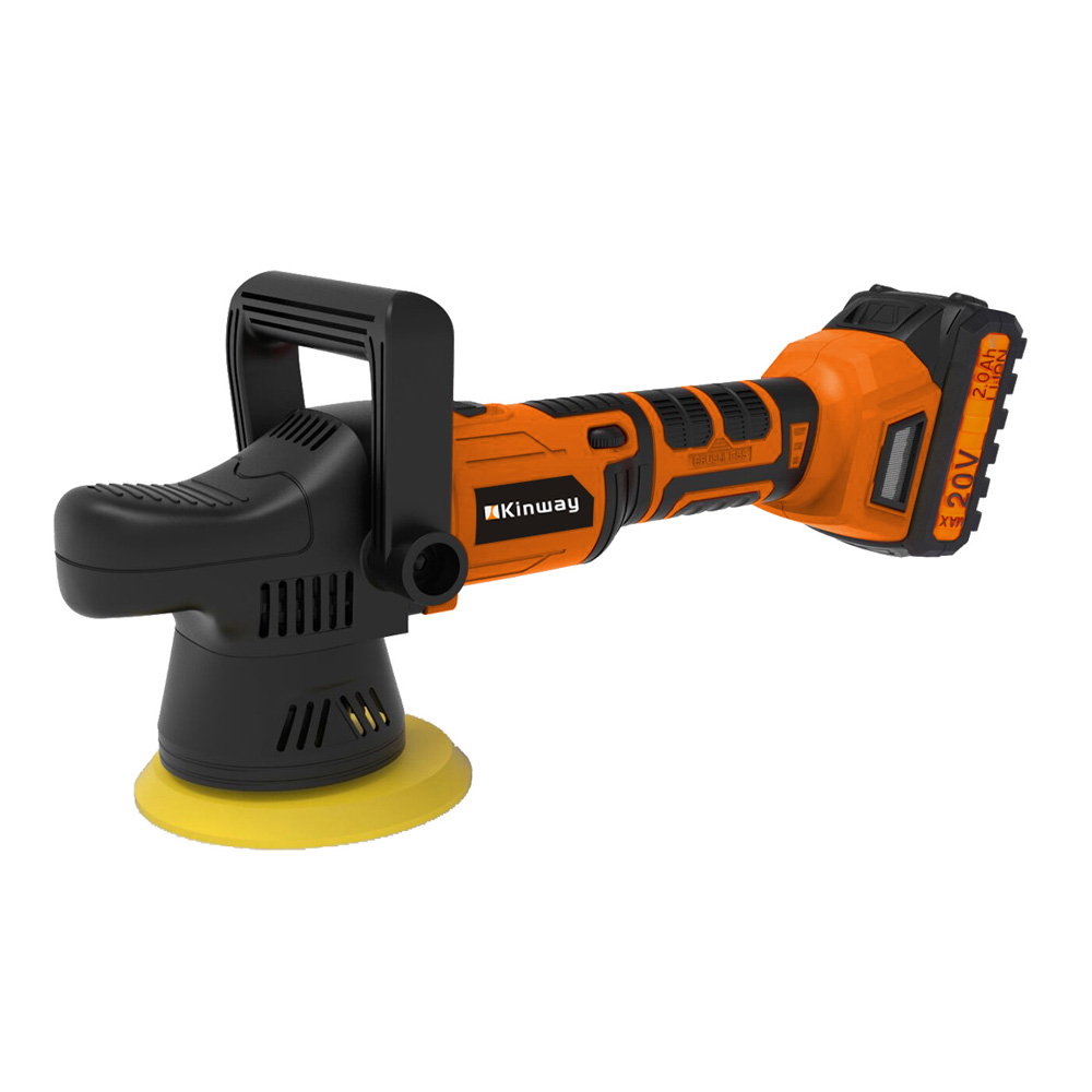 Беспроводной орбитальный полировщик Kinway 20 в, инструмент для ремонта автомобиля, электроинструменты с бесщеточным Мотором