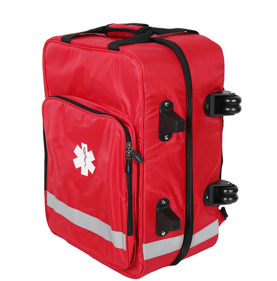 Водонепроницаемый Медицинский Набор сумка аварийный Органайзер, лучшие продажи прокатки первой помощи спасательная meidical сумка с колесами
