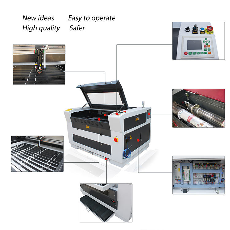 Verified Supplier ZING Z1390 100W 150W Laser Cutting Machine