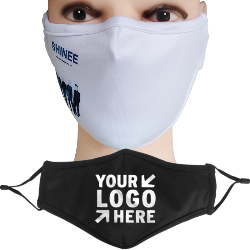 Maskes для вечеринки с дизайнерским регулятором Maskes с логотипом Face Custom Cotton Maskes