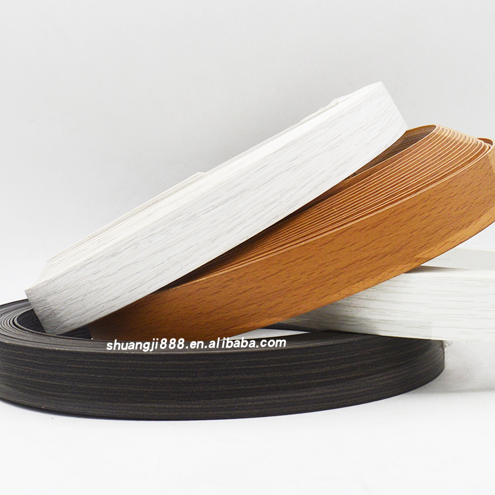 2 мм ПВХ дерево Гибкая кромка облицовочная лента для мебели