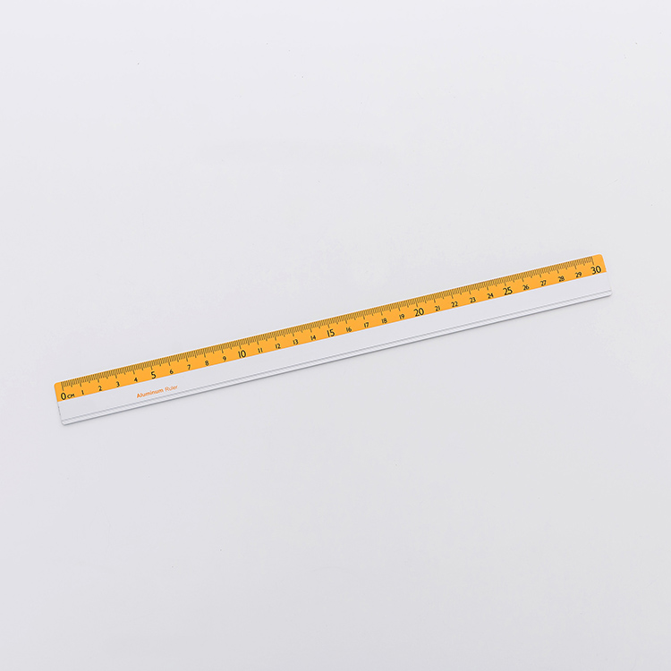 Custom 30CM Safety Metal Straight Aluminum Ruler