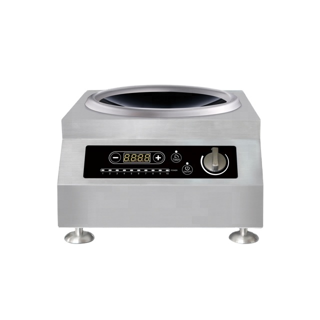 Kitchen Cooking Appliances 5000W Induction Wok Burner Stove Commercial China Manufacturer