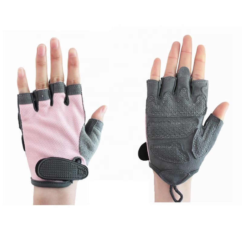 Экологичные персонализированные Нескользящие универсальные спортивные перчатки для тяжелой атлетики оптом