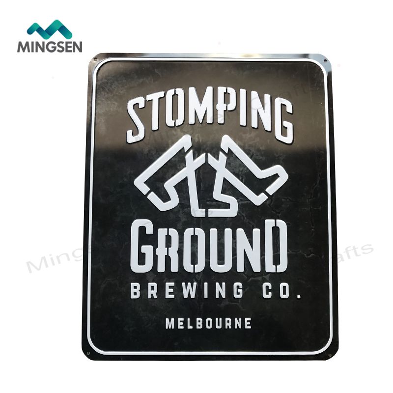 Флеш-накопитель usb традиционной формы по пивоварения эмбоссированная алюминиевая олова Такер-олово вывиска пиво