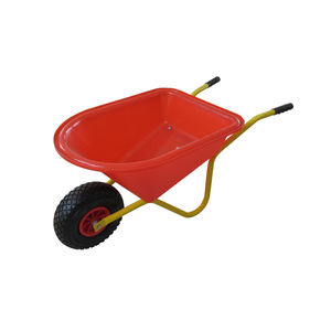 childrens wooden wheelbarrow