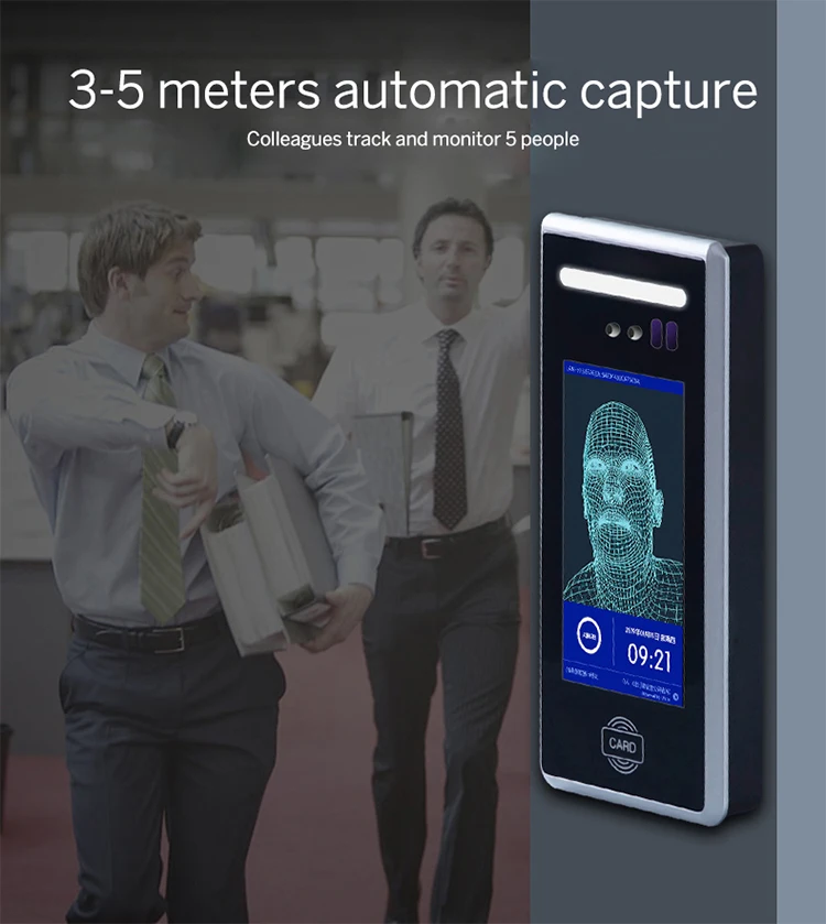 Dynamic Facial recognition biometric Access Control and time attendance