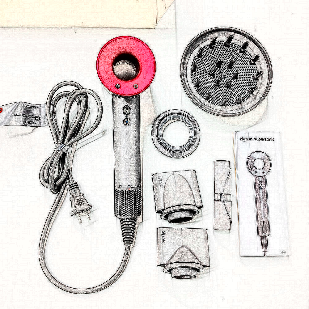 Заводская цена, лучшее качество, суперзвуковой салонный фен с аксессуарами для Dyson, суперзвуковой Фен