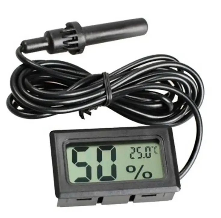 Manufacturer direct embedded hygrometer fy-12 electronic hygrometer digital hygrometer with probe(图3)