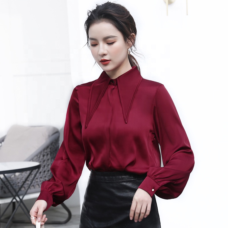 silk formal tops