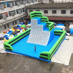 indoor or outdoor big inflatable rock climbing wall price for kids