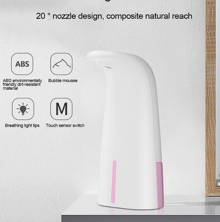 Automático Sensor de Movimento para Home Kitchen 250ML Touchless Dispensador de Sabão Líquido Saboneteira Do Banheiro