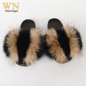 fur flip flops wholesale