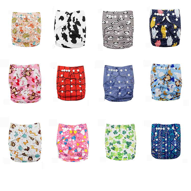 Экологические softcare Многоразовые моющиеся подгузники для новорожденных ткань пеленки подгузник производство