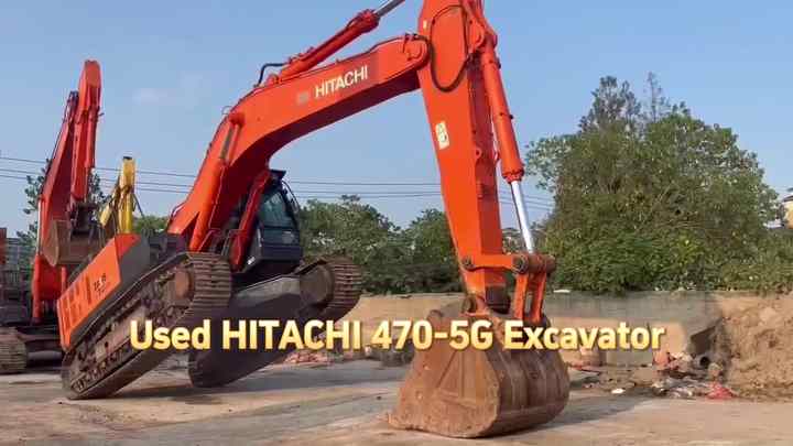 Original Hitachi ZX 470-5G ZX450H Hydraulic Excavator 45t Zaxis