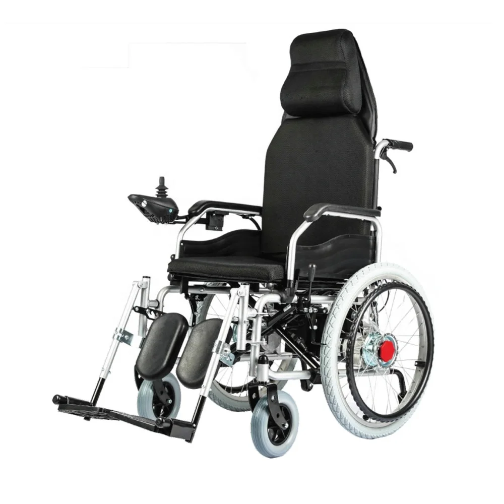 Orthopedic Equipment Reclining Power Mobility Motorized Electric Wheelchair Dubai Rehabilitation Therapy Supplies