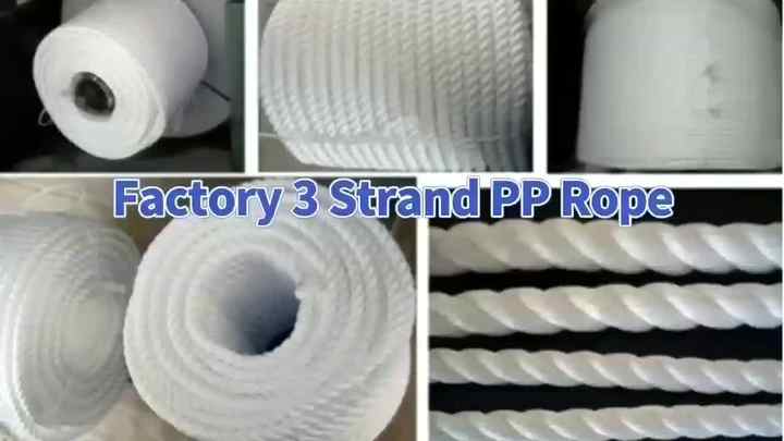 Marine Supply Offshore High Strength 3 Strand Polypropylene Polyester ...