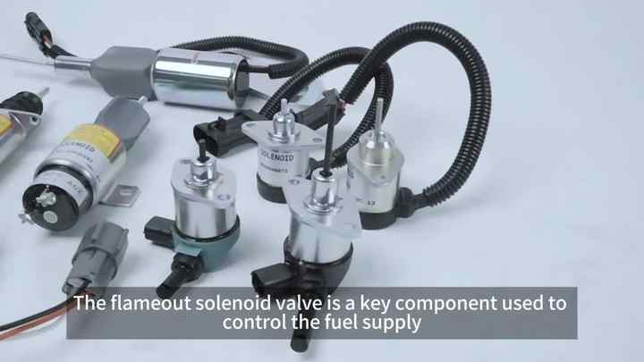 24V Fuel Shut Down Solenoid Valve 20460336 21203671 21646649