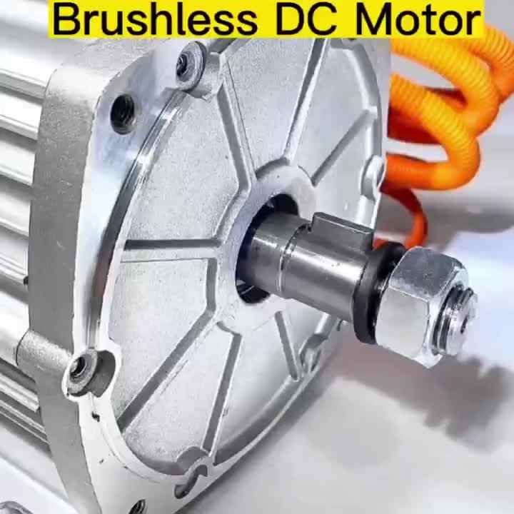 High Speed DC Brushless Motor Electric Motorcycle Motor 60V 72V