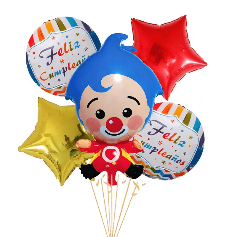 Набор Globos Cumpleanos Plime Estrella Personalizado воздушные шары для украшения вечеринки клоун поставщик металлических шариков