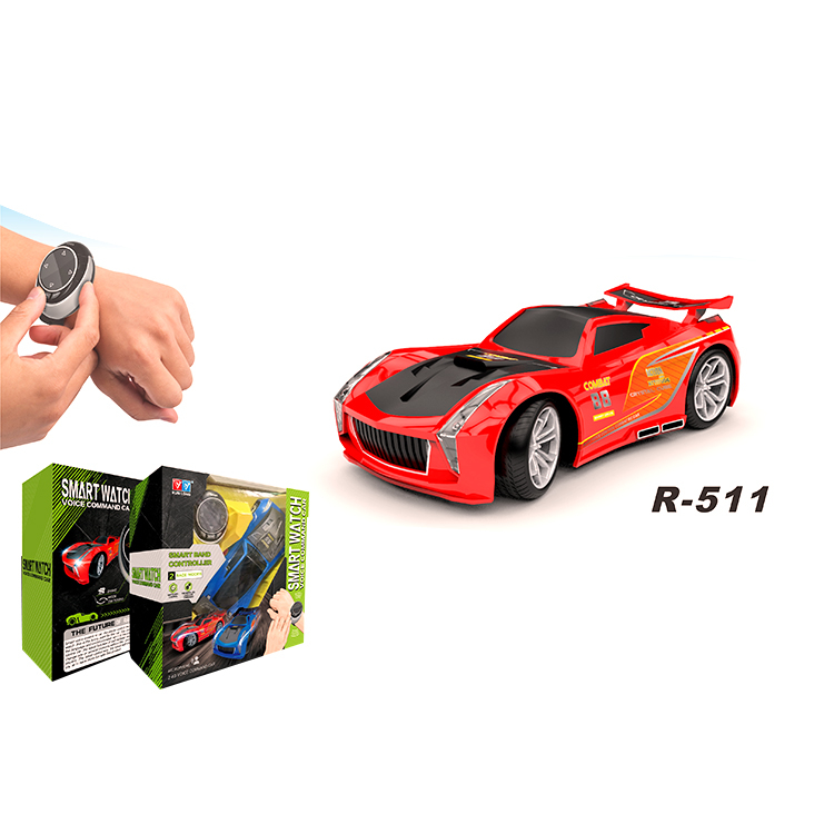 Умные часы нового типа с радиоуправлением, гоночный автомобиль с голосовым управлением, игрушки «сделай сам» для детей
