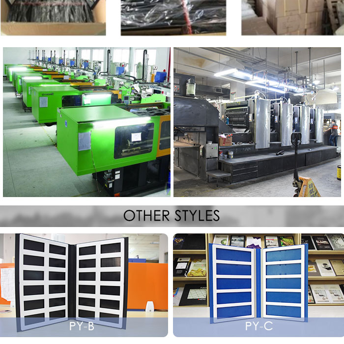 Wholesale pcb prototype machine stone sample box catalogue stand file folder rapid prototype plastic parts plastic prototype