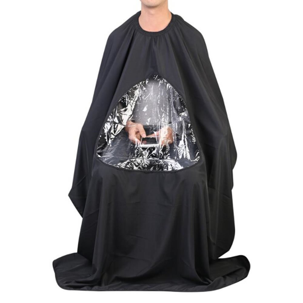 Профессиональные парикмахерские водонепроницаемые накидки из полиэстера и ПВХ