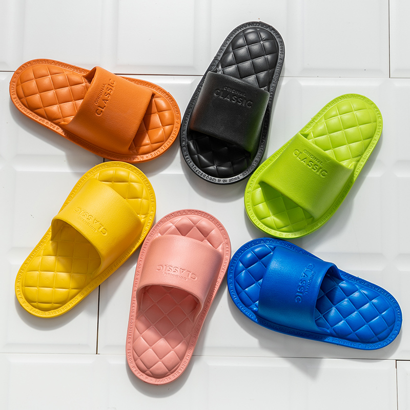 Детские Нескользящие шлепанцы, без застежки, удобные пляжные тапочки для мальчиков и девочек, детские сандалии