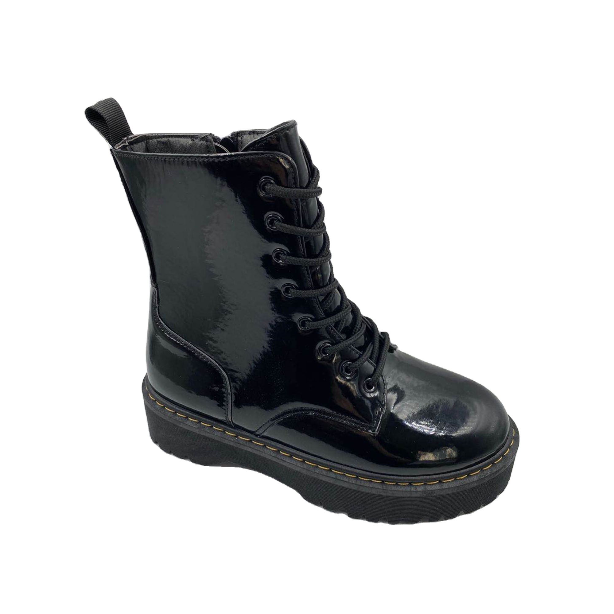 Высококачественные модные ботинки для женской кожаной обуви