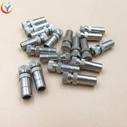 Low pressure cooling dedusting micro water atomizing nozzle quick plug two/three-section greenhouse misting fog jet nozzles
