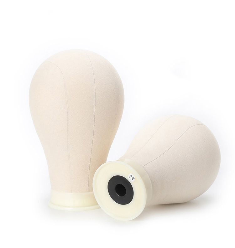 Голова манекена с тканевым покрытием, мягкая пробковая голова для париков, для показа ювелирных изделий, тренировочная голова, 21/22/23/24 дюйма