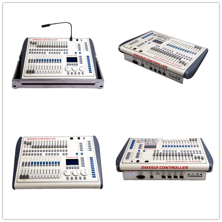 Aegeo 1024ch Dmx Lighting Console With Flight Case & 50m Range