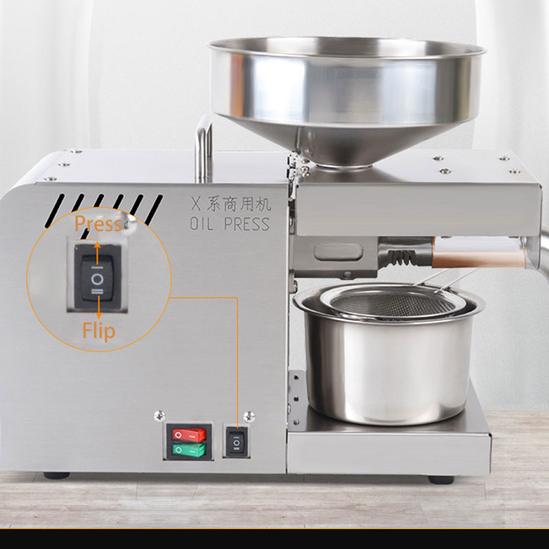 小型榨油机机 304 不锈钢家用压油