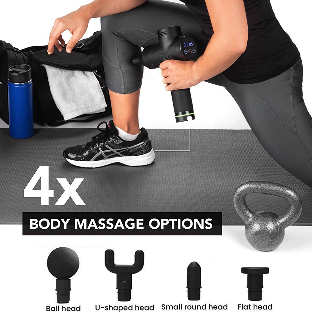 Meresoy вибрационная мышечная глубокая электрическая массажная пушка, беспроводной массажер для шеи, спины, рук, коленей, тела, другие товары для мужчин