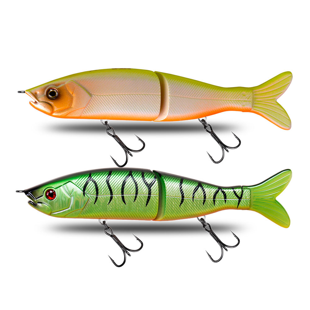 Медленно опускается на дно swimbait шарнирная приманка 160 мм 50 г 6,3 "S-колебаться искусственный сегмент шарнирные приманки 14 цветов