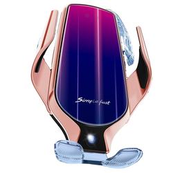 New Modern Fast Qi Car Charging R9 Wireless 10W Phone Charger air Vent Compatible for IPhone12/12pro/11/XS/XS Max/XR/8/8+