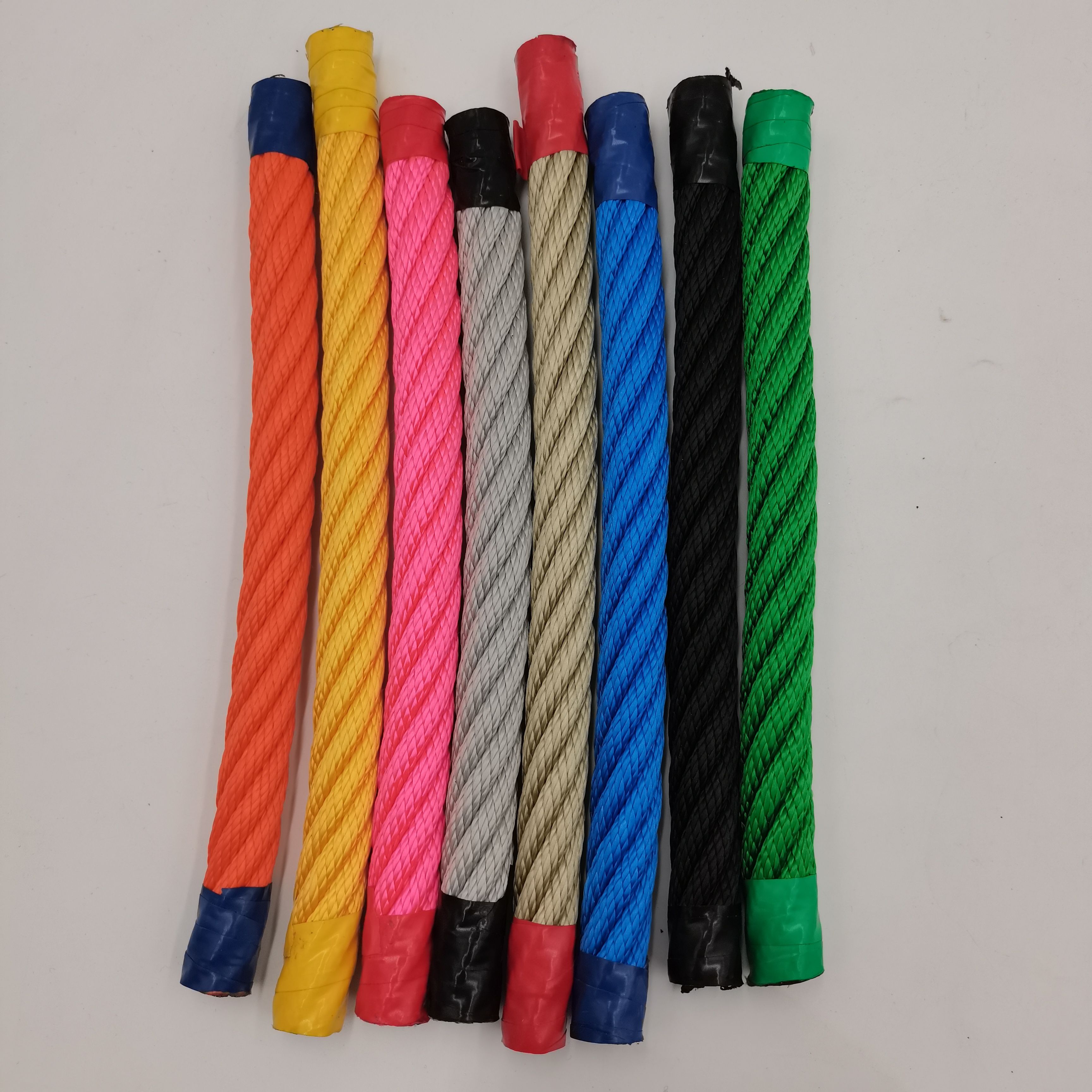 PP 6 Strand Playground Combination Rope Outdoor Abrasion Resistant 16mm