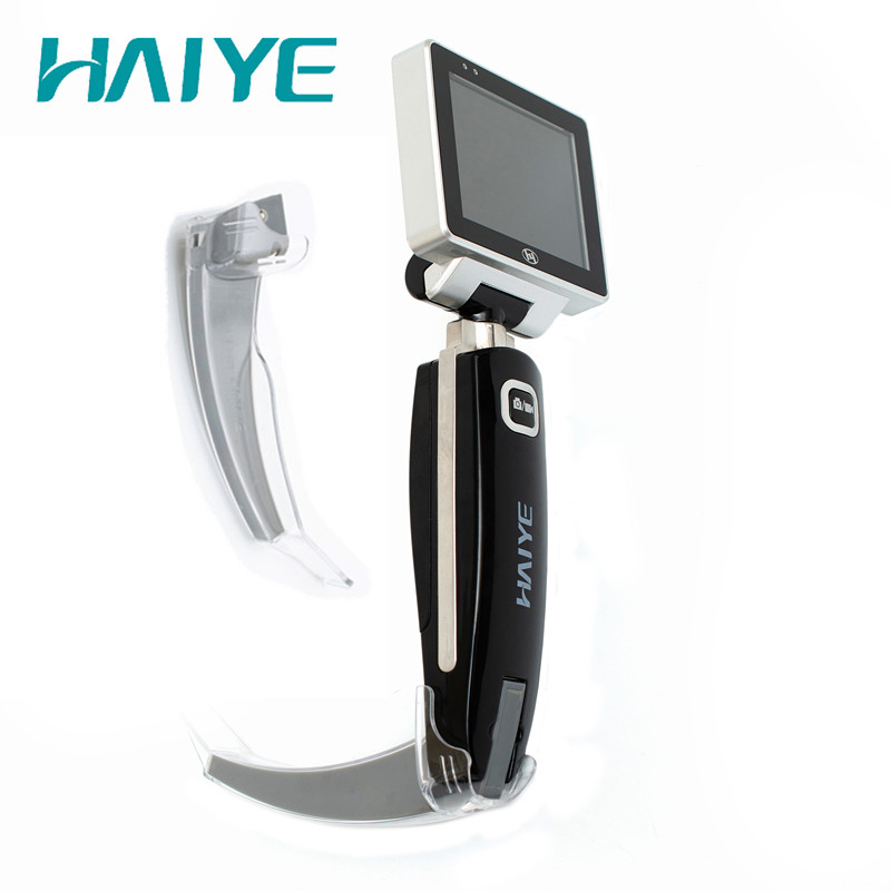 3'' TFT LCD Pediatric Fiber Optic Video Laryngoscope 16GB