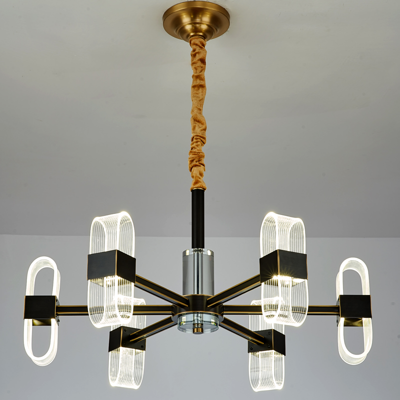 2020 New Hot Sale Indoor Art Fancy Design Sumptuous Pendant LED Chandelier Glass Lamps Modern Luxury Living Room Decor Lighting