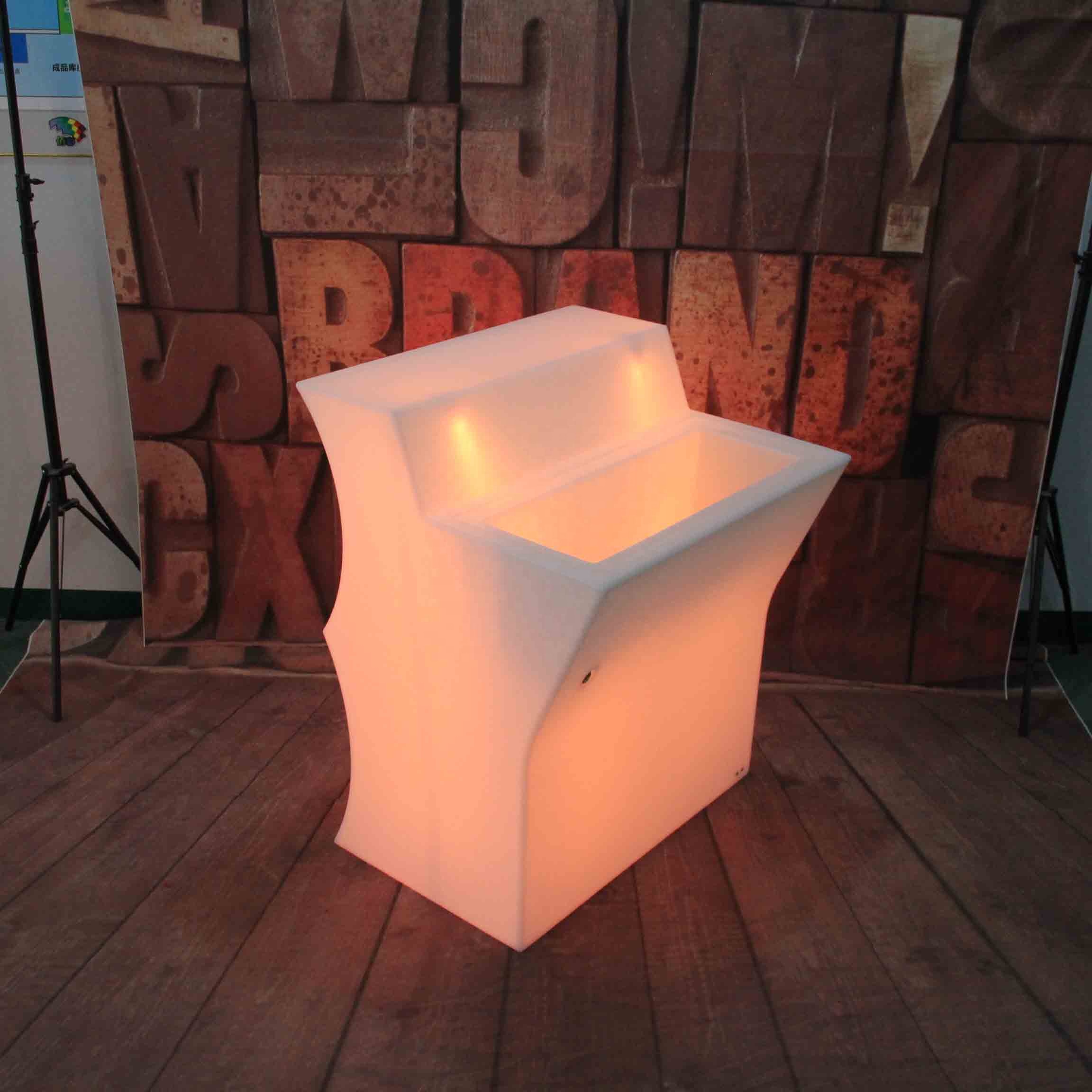 Современная мебель 16 изменение цвета открытый барный счетчик светодиодное освещение