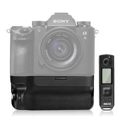 Meike MK A9 PRO Aperto Câmera 2.4GHz Controlador até De Disparo com Controlo Remoto Bateria Punho Vertical para Sony A9 câmera A7RIII