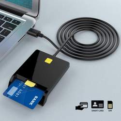ISO7816 ID card reader EMV USB IC credit card chip reader writer