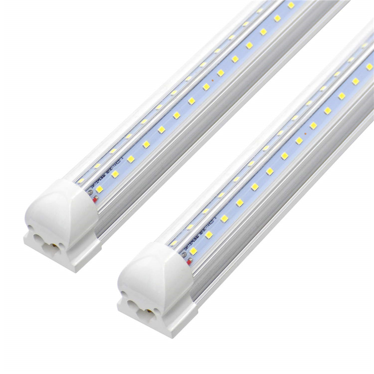 44W LED Vaportight Fixture: 1 2 Driver in Waterproof Fixture 22W 50k LED Tubes /& 4/’